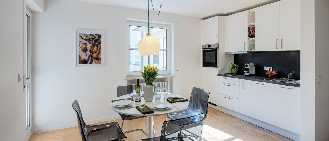 マンション München Schwabing-Nord (zw. Leopoldstraße & Englischen Garten) 02 キッチン 11551