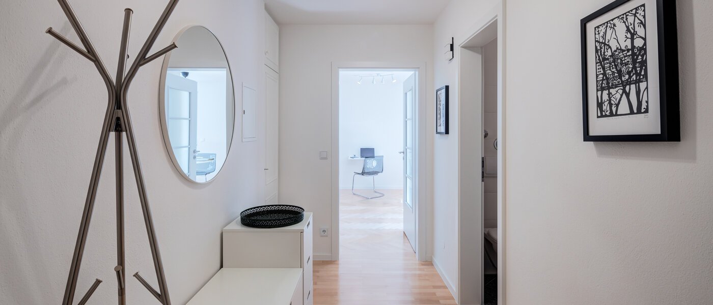 マンション München Schwabing-Nord (zw. Leopoldstraße & Englischen Garten) 02 玄関入り口 11551