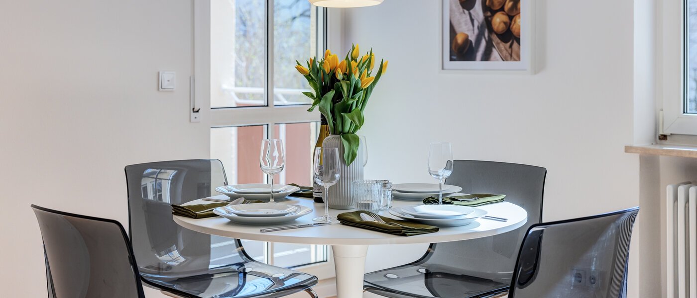 マンション München Schwabing-Nord (zw. Leopoldstraße & Englischen Garten) 05 リビングエリア 11551