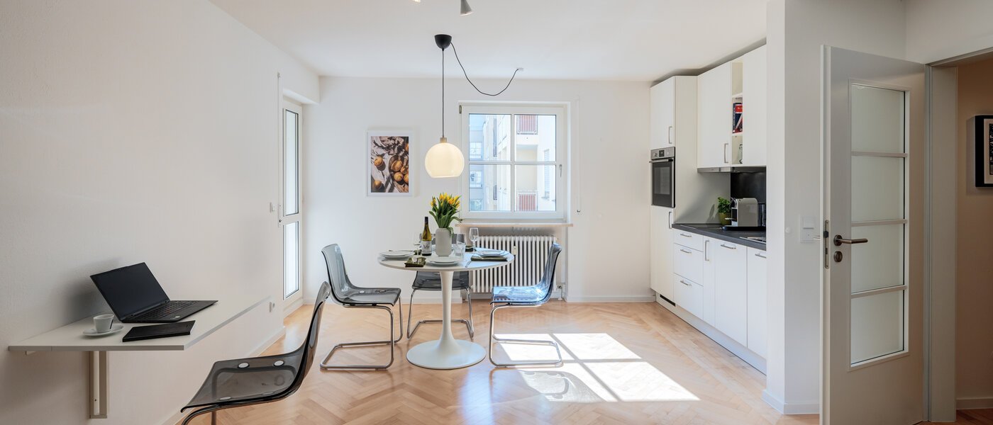 マンション München Schwabing-Nord (zw. Leopoldstraße & Englischen Garten) 06 リビングエリア 11551