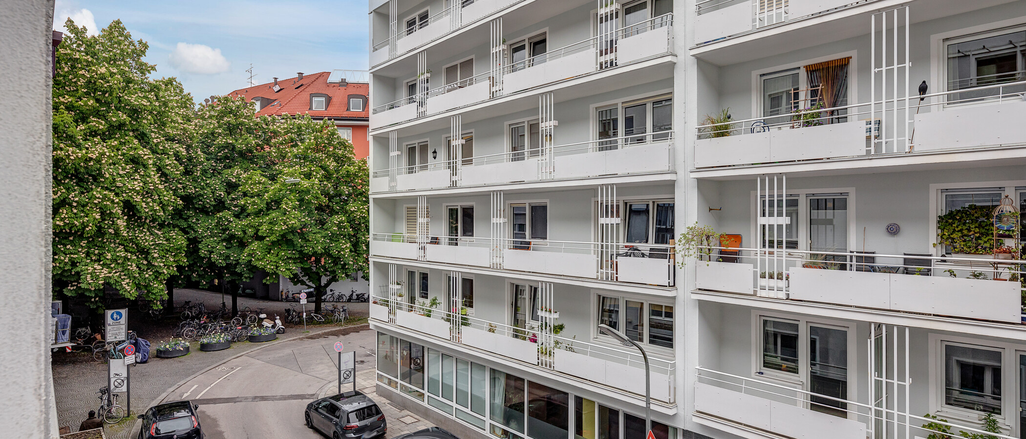マンション München Schwabing-West (rund um den Hohenzollernplatz) 01 物件からの眺め 11583