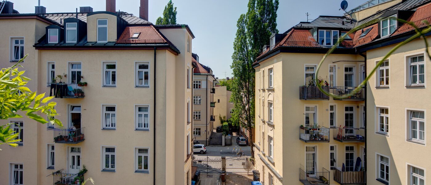 マンション München Schwabing (rechts der Leopoldstraße) 01 物件からの眺め 11606