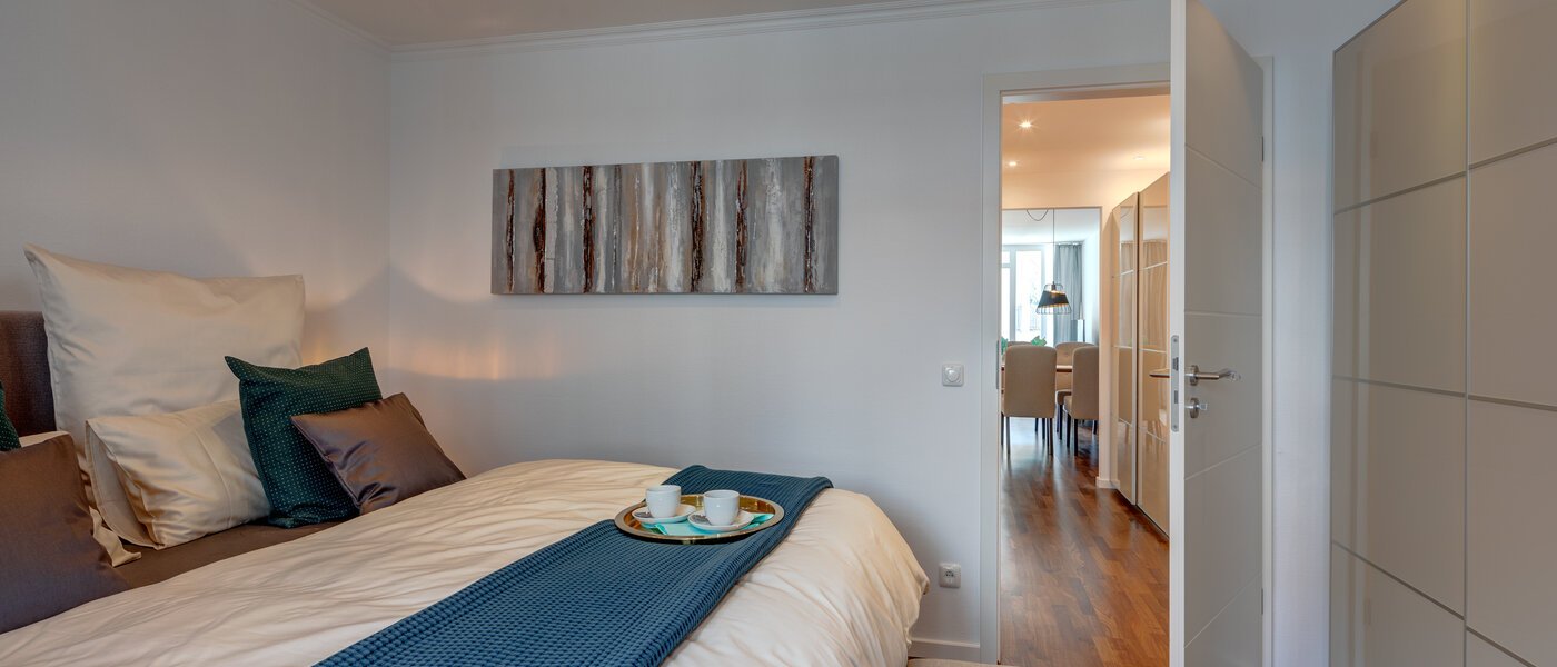 マンション München Schwabing (rechts der Leopoldstraße) 03 寝室 11606