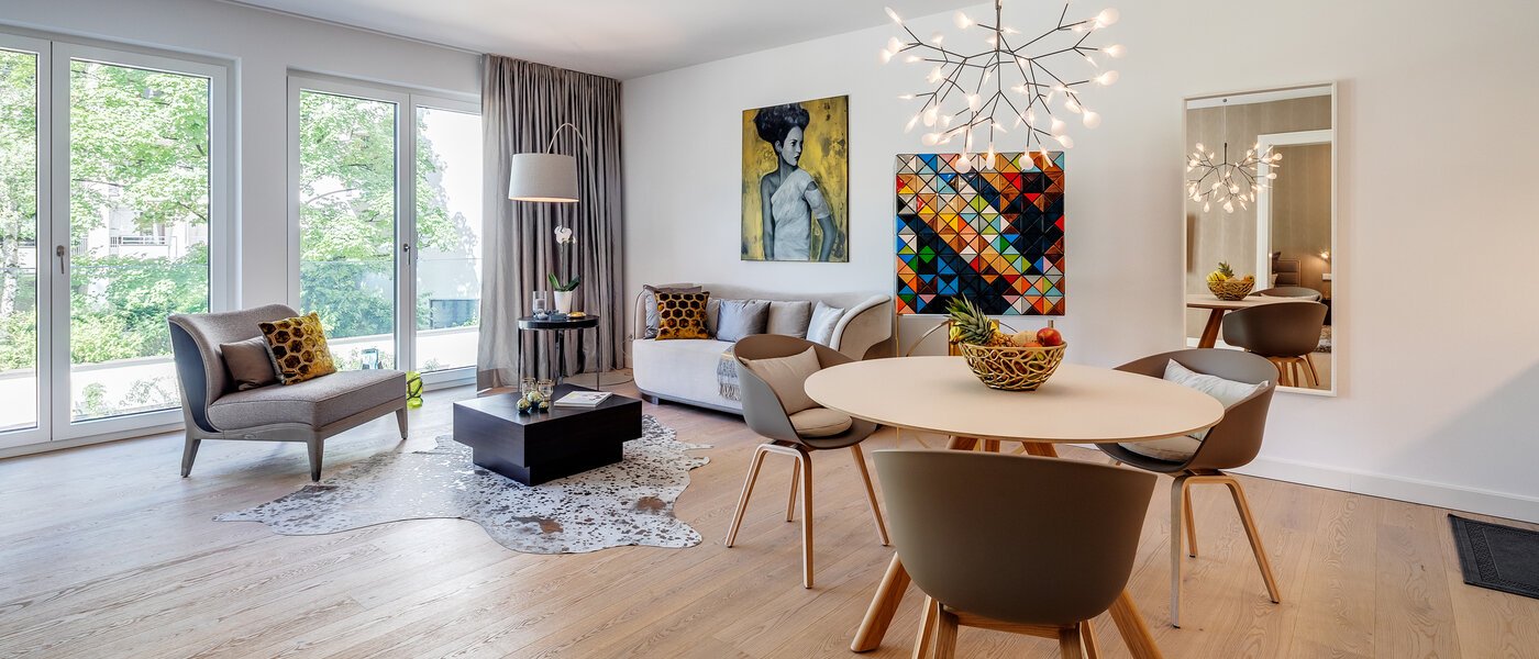 マンション München Maxvorstadt 02 リビングエリア 11609