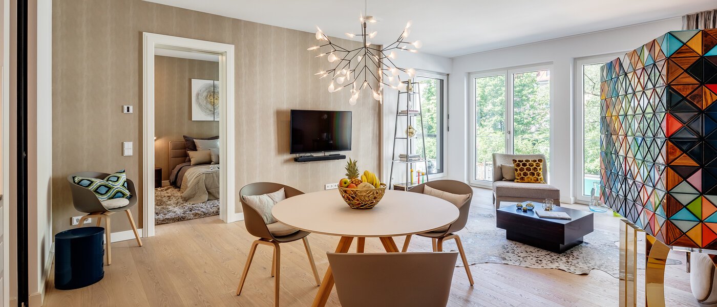 マンション München Maxvorstadt 03 リビングエリア 11609