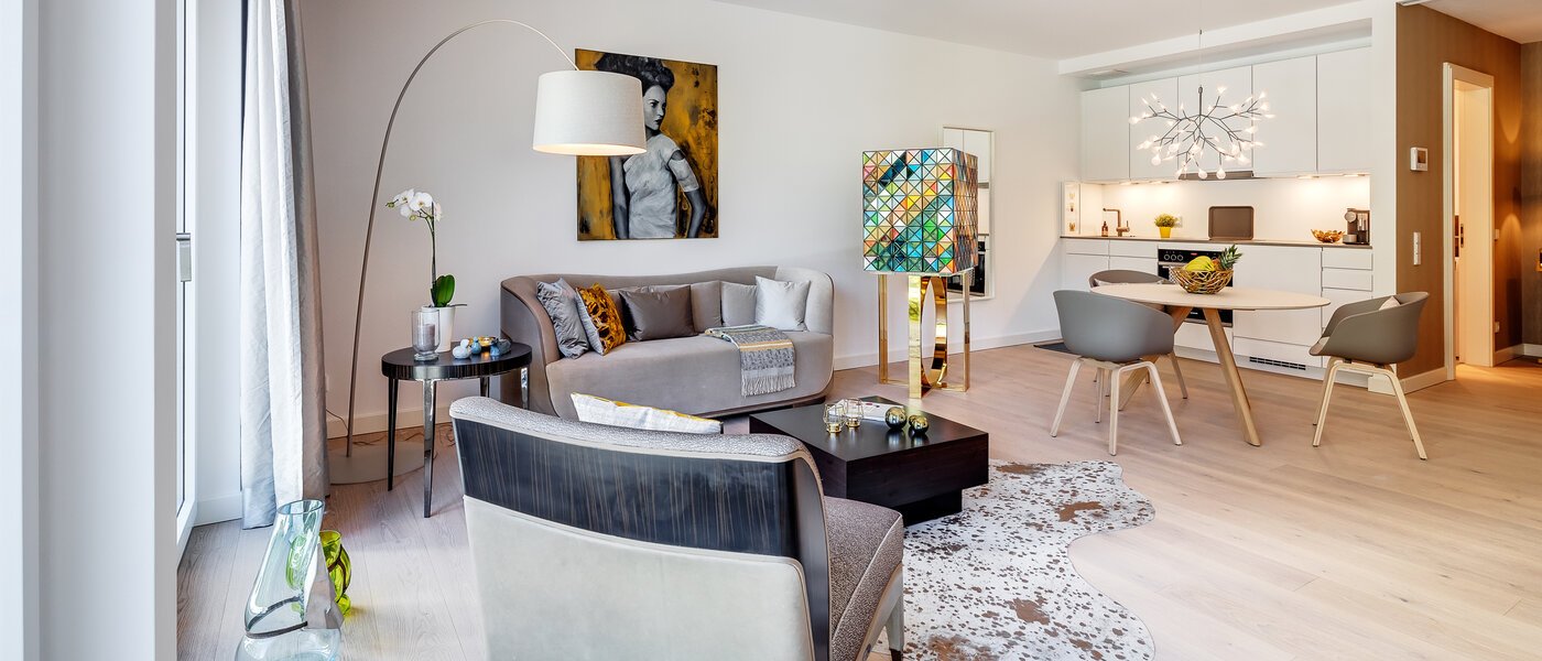 マンション München Maxvorstadt 05 リビングエリア 11609