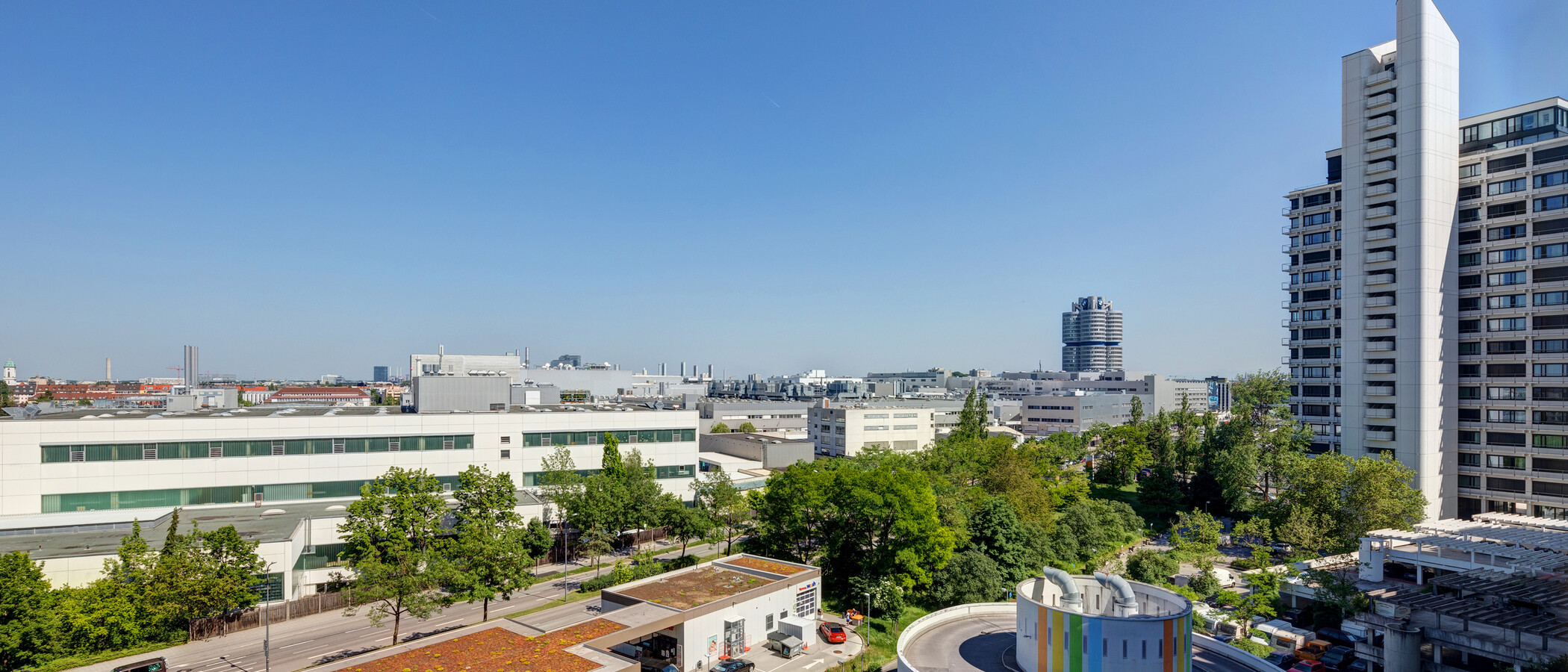 マンション München Olympiadorf 04 物件からの眺め 11620