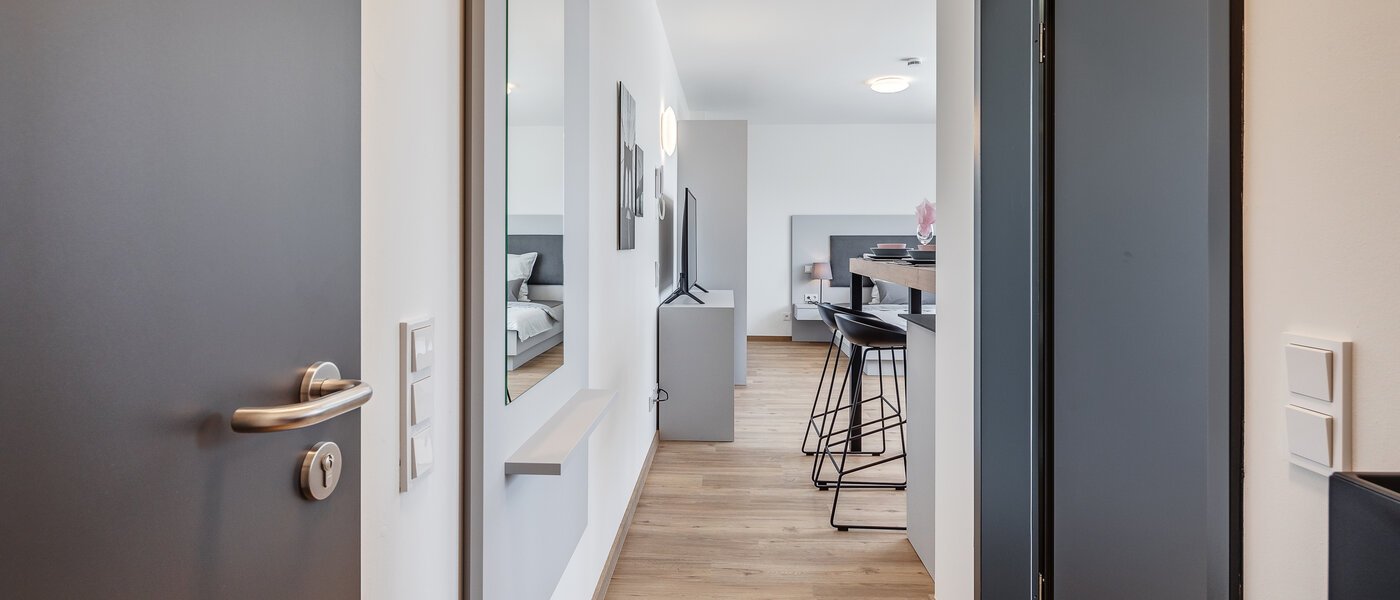 アパルトマン Eching 01 玄関入り口 11666