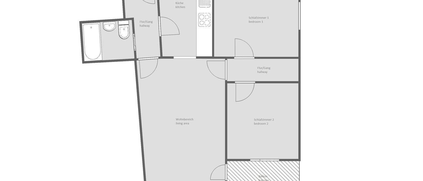 マンション München Parkstadt Bogenhausen 01 見取り図 11726