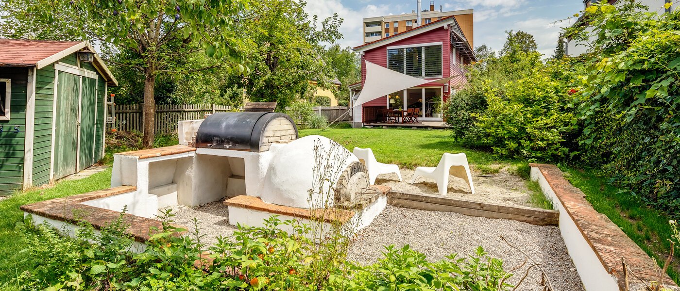 一戸建て München Fasanerie 03 庭 11740