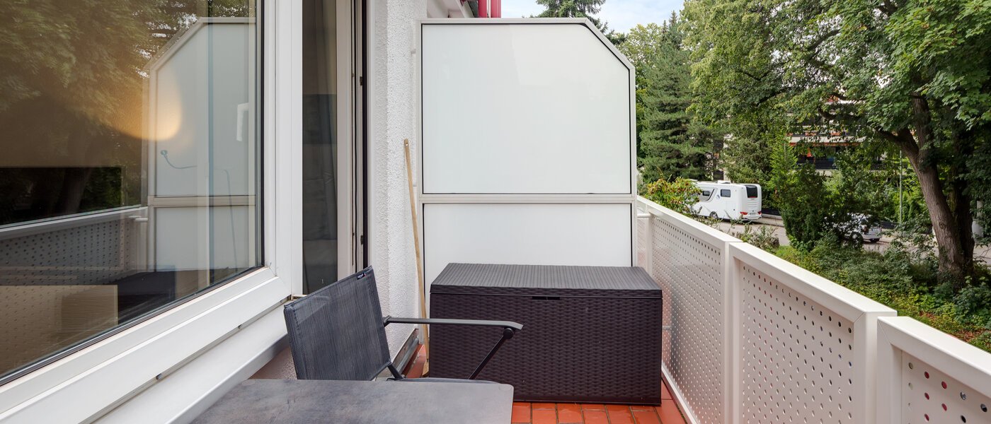 アパルトマン München Solln 02 ベランダ 11783