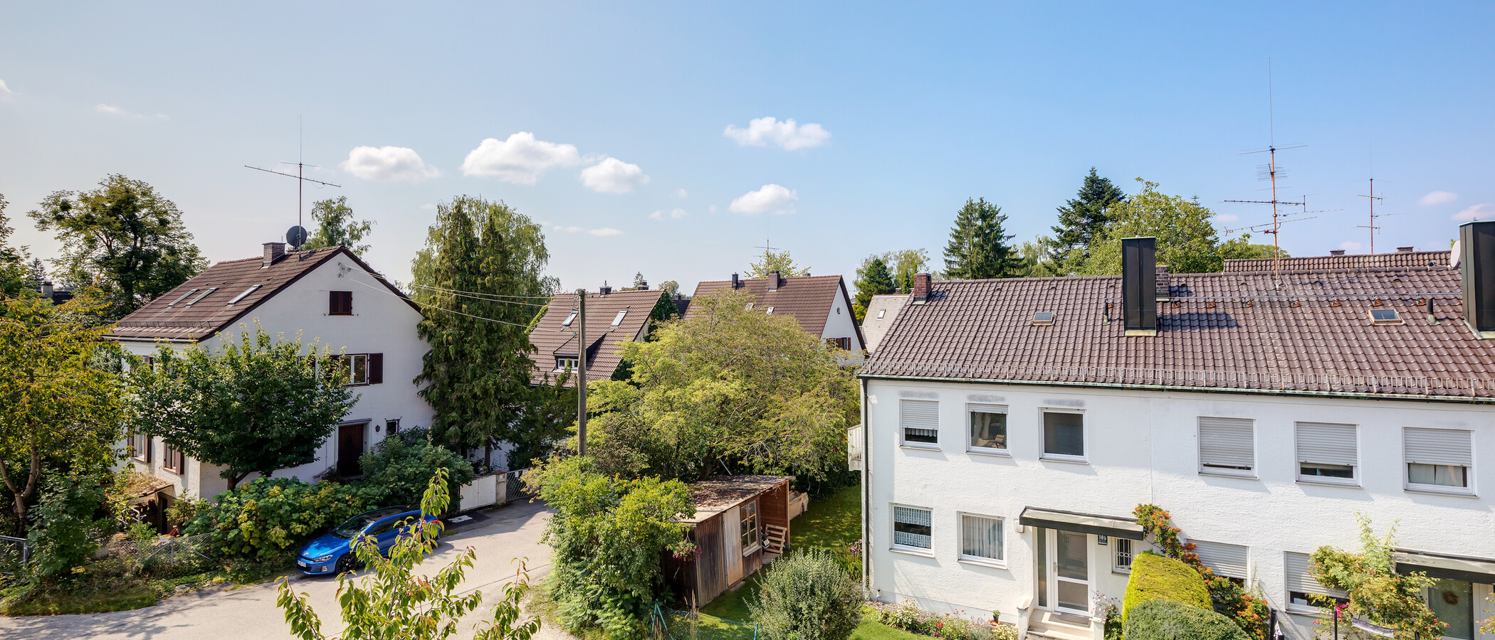 アティック・フラット（屋根裏） München Großhadern 02 物件からの眺め 11784