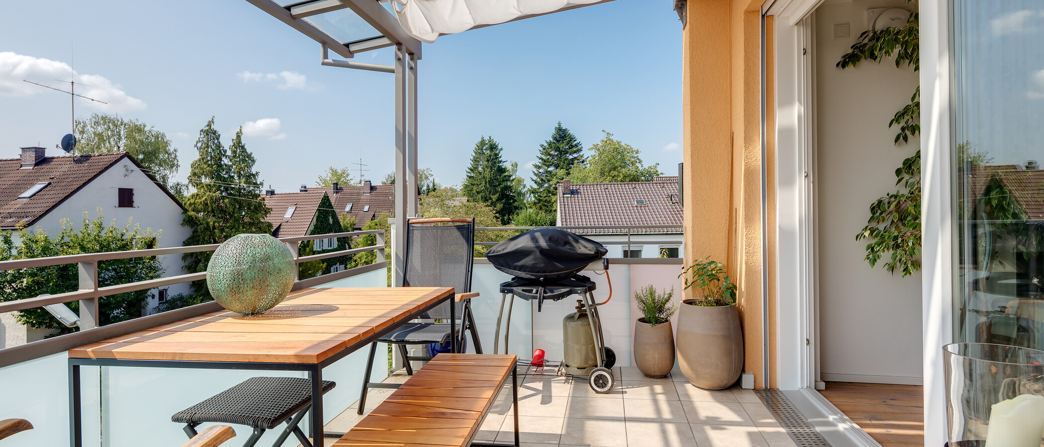 アティック・フラット（屋根裏） München Großhadern 03 ルーフテラス 11784