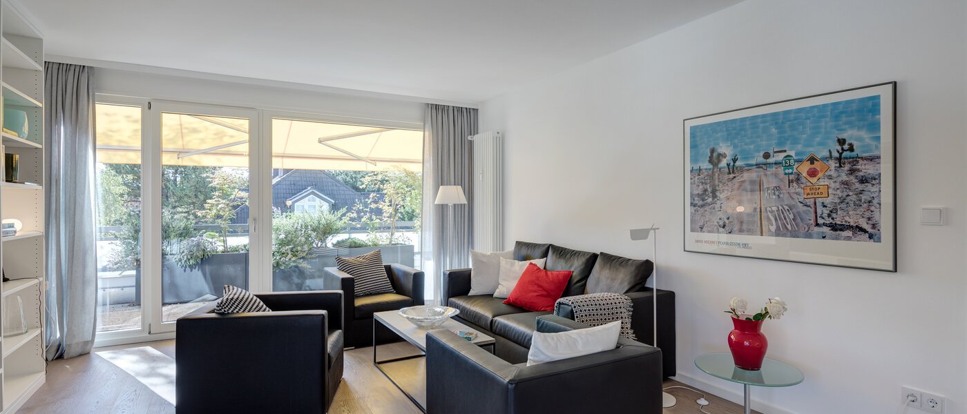 ペントハウス München Westpark 01 リビングルーム 11808