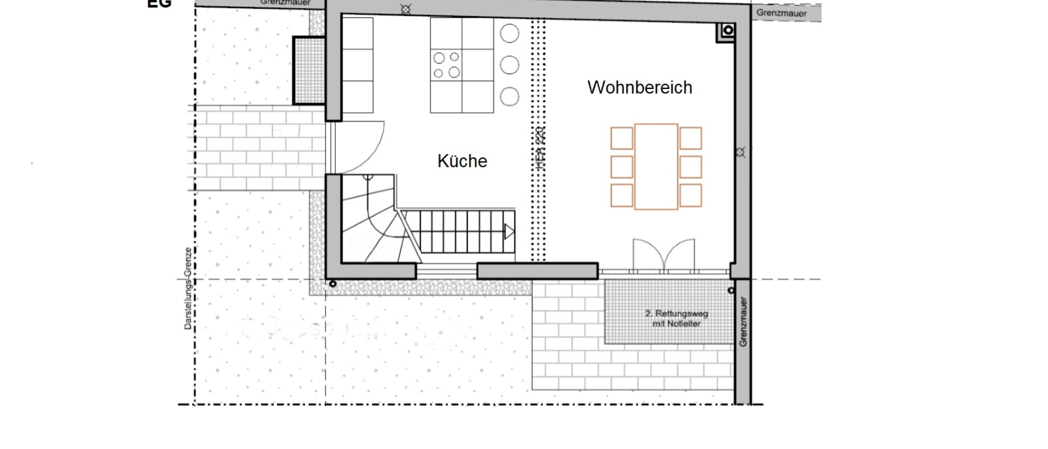 メゾネット・マンション（複数階にわたるマンション） München Westend 01 見取り図 11814