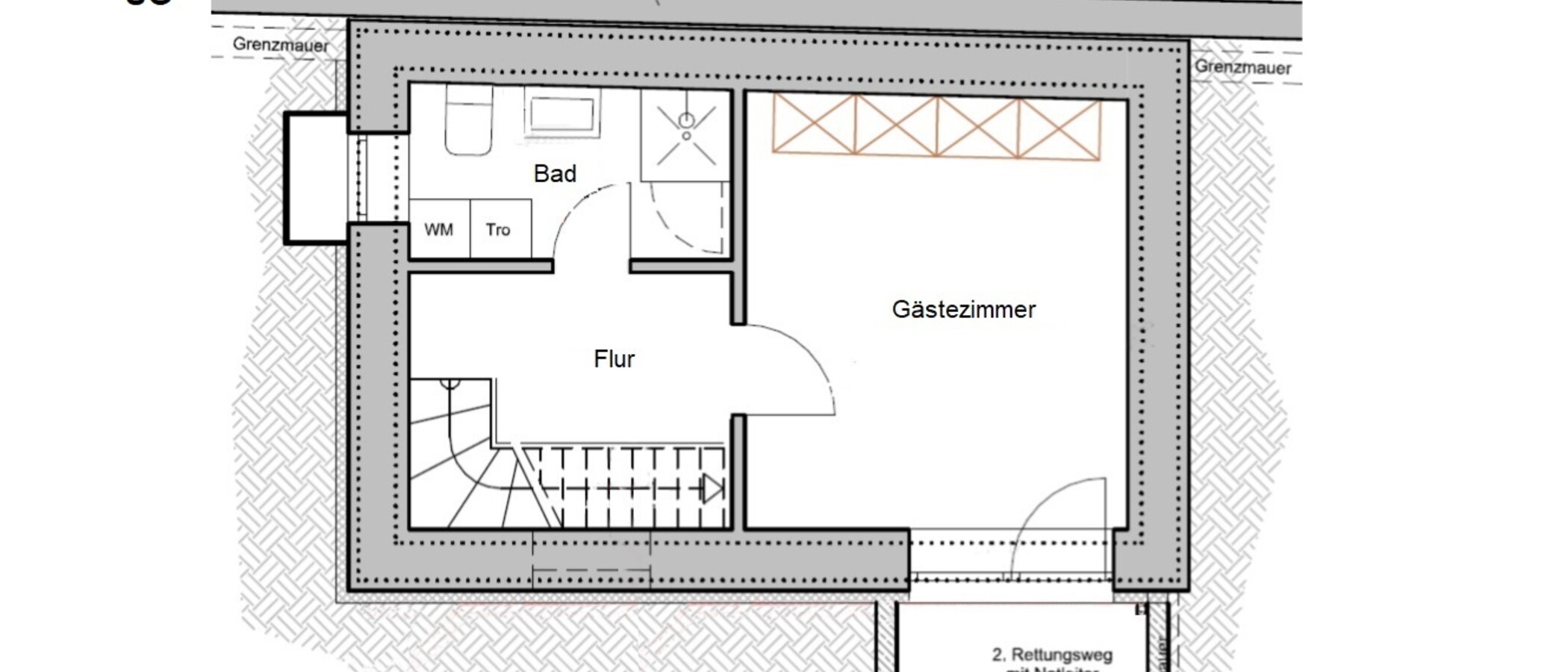メゾネット・マンション（複数階にわたるマンション） München Westend 03 見取り図 11814