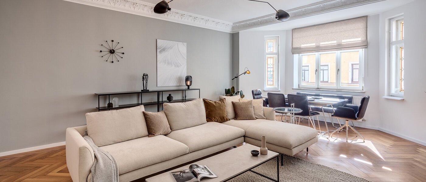 マンション München Haidhausen 01 リビングエリア 11821