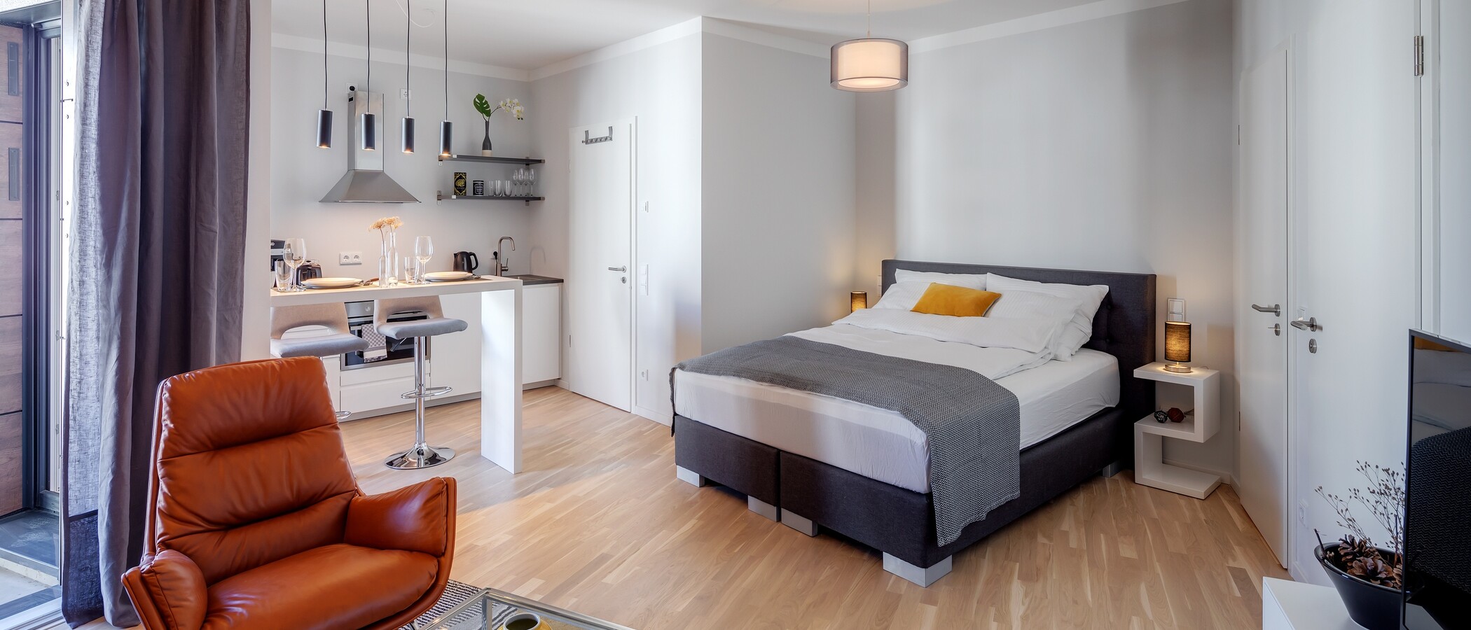 マンション München Neuhausen 01 リビングエリア 11831