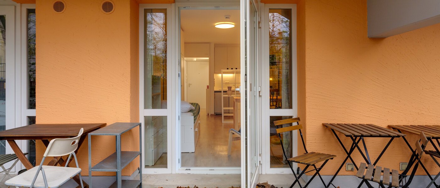 アパルトマン München Schlachthofviertel 01 テラス・ポーチ 11848