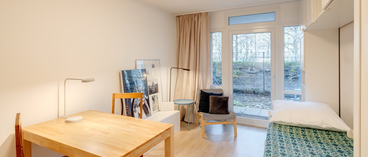 アパルトマン München Schlachthofviertel 03 リビングエリア 11848