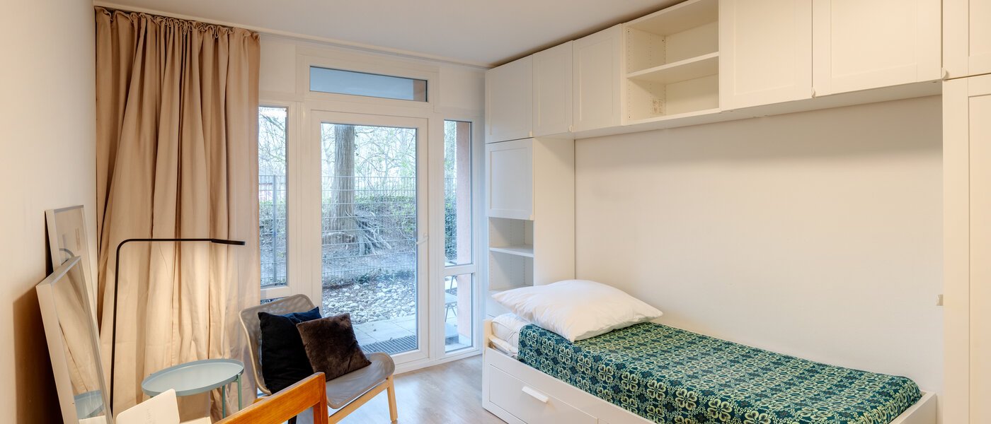 アパルトマン München Schlachthofviertel 04 リビングエリア 11848