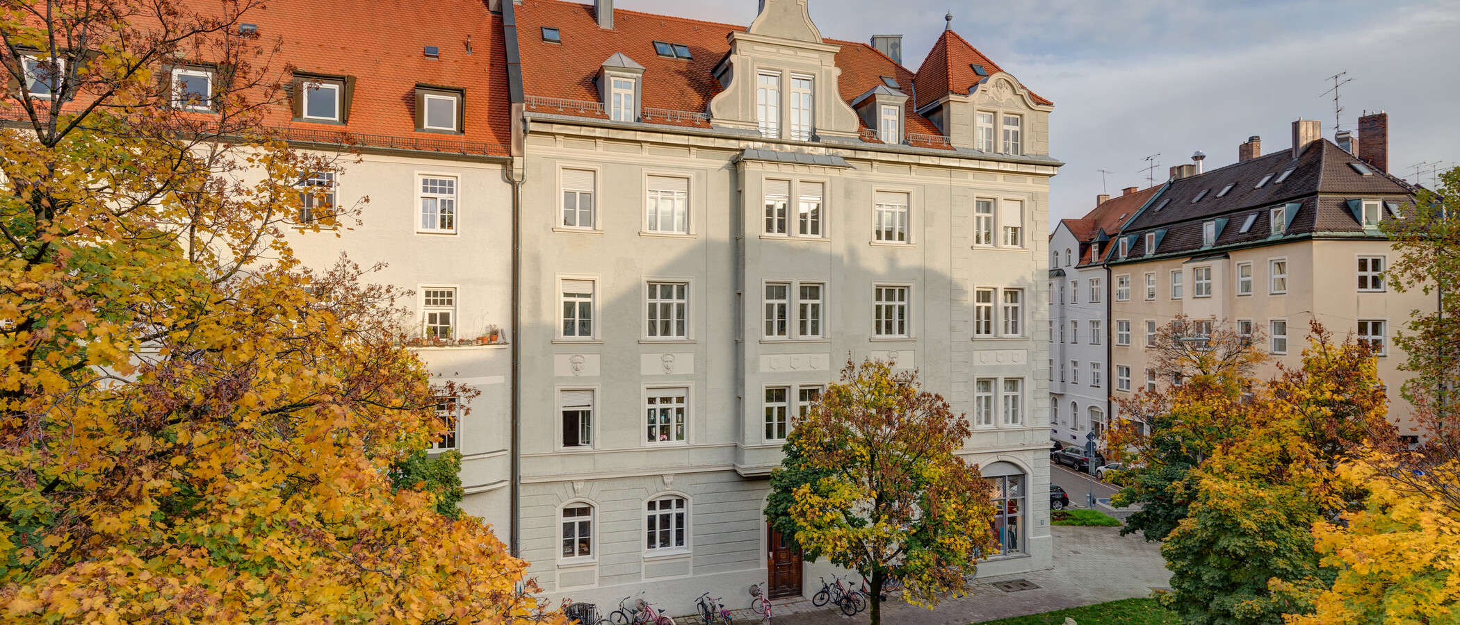 マンション München Schwabing (links der Leopoldstraße) 01 物件からの眺め 11895