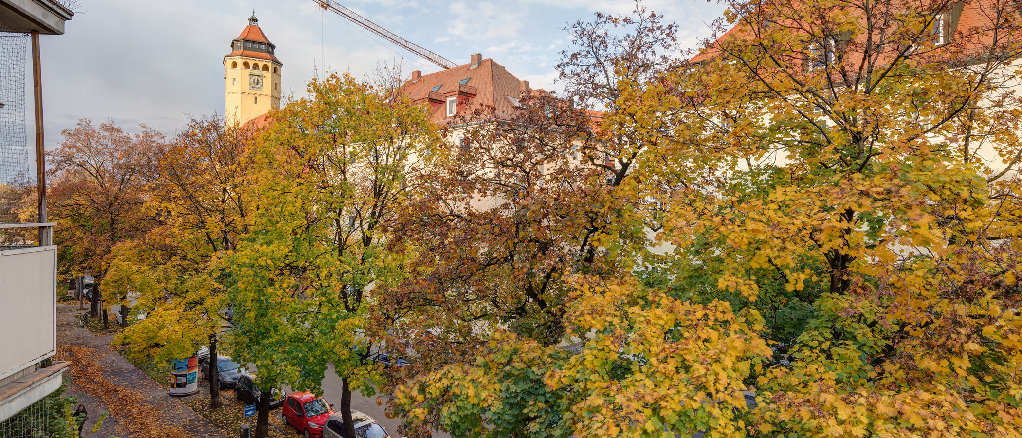 マンション München Schwabing (links der Leopoldstraße) 02 物件からの眺め 11895