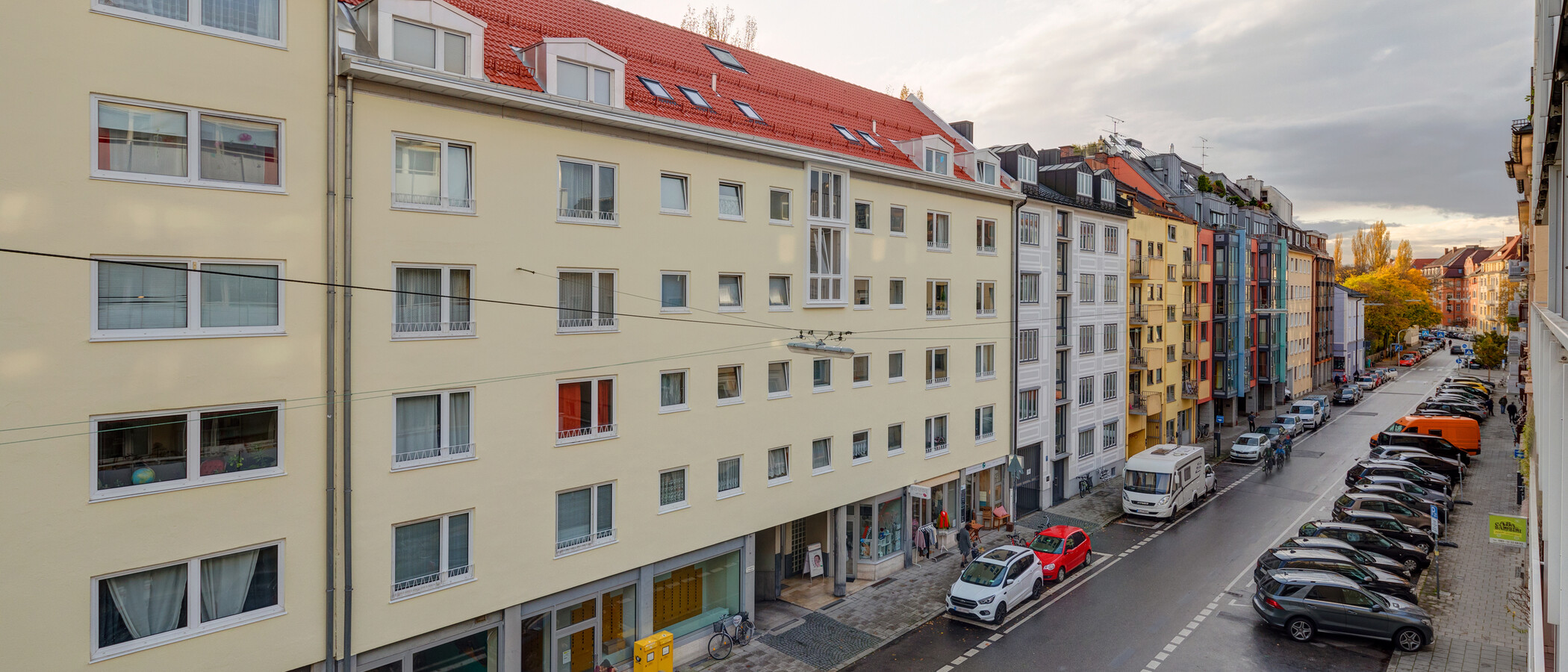 マンション München Schwabing (links der Leopoldstraße) 05 物件からの眺め 11895