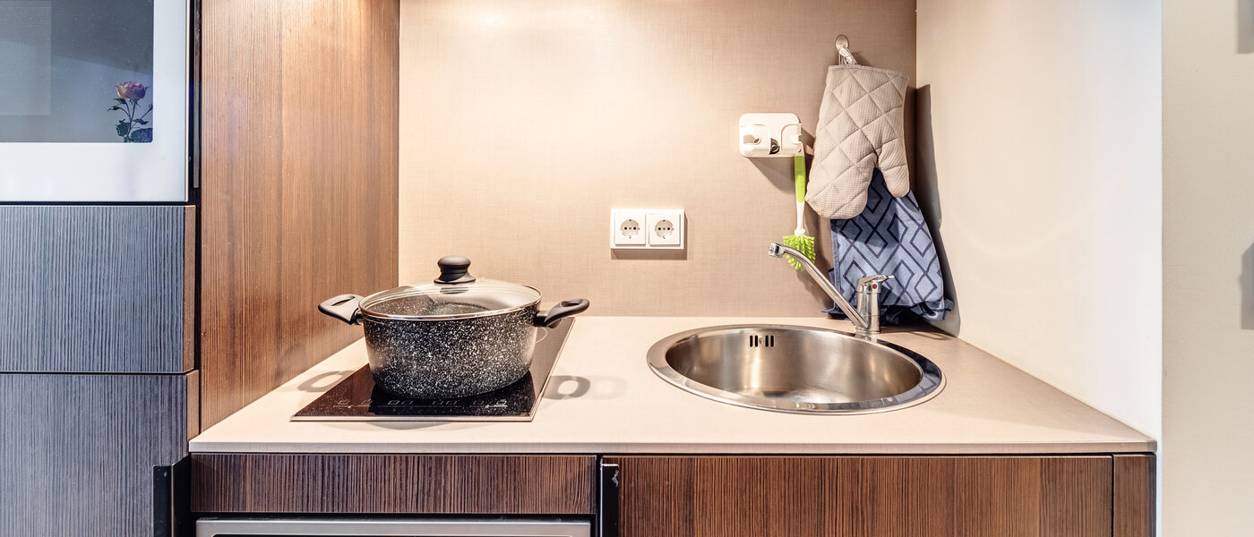 アパルトマン München Schwabing-West (rund um den Hohenzollernplatz) 02 キッチン 11899