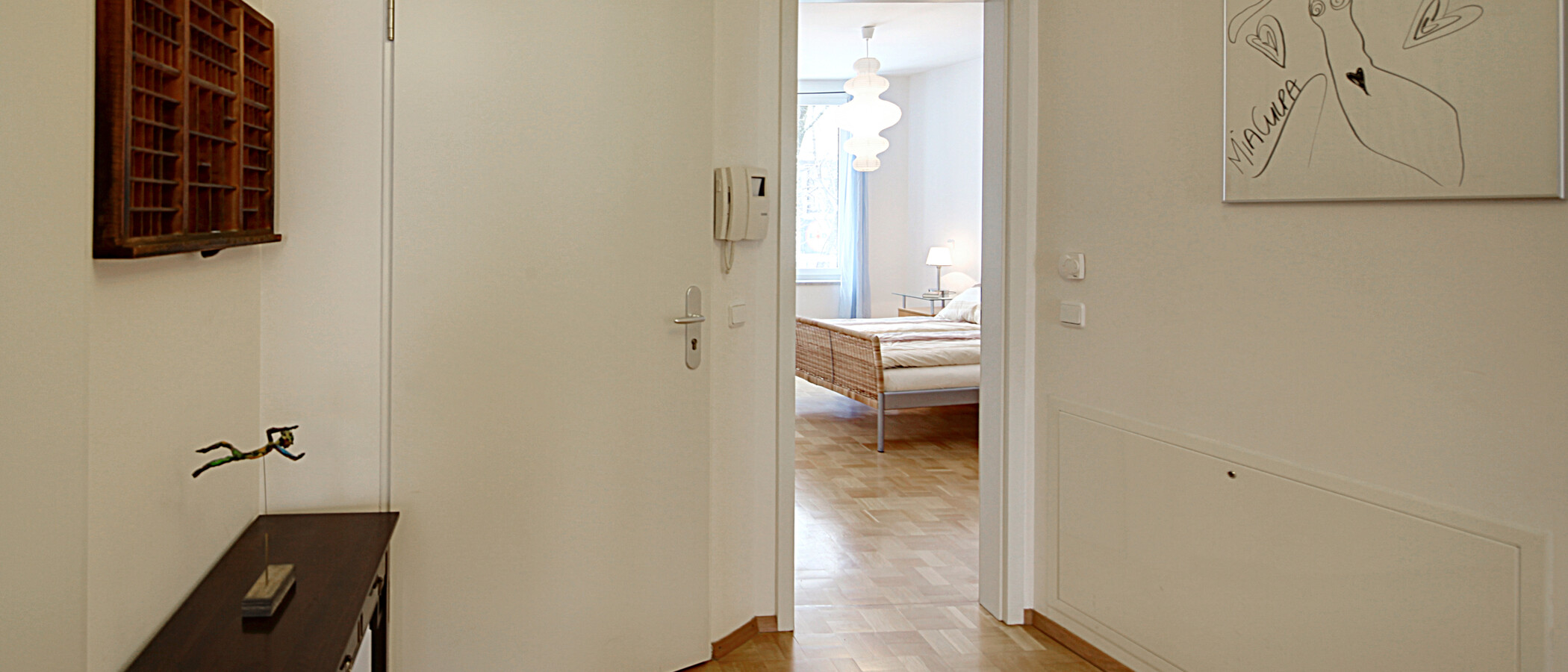 マンション München Schwabing (links der Leopoldstraße) 02 玄関入り口 1191