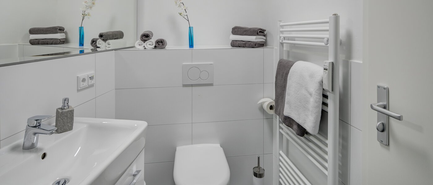 アティック・フラット（屋根裏） München Obergiesing 05 浴室 11915