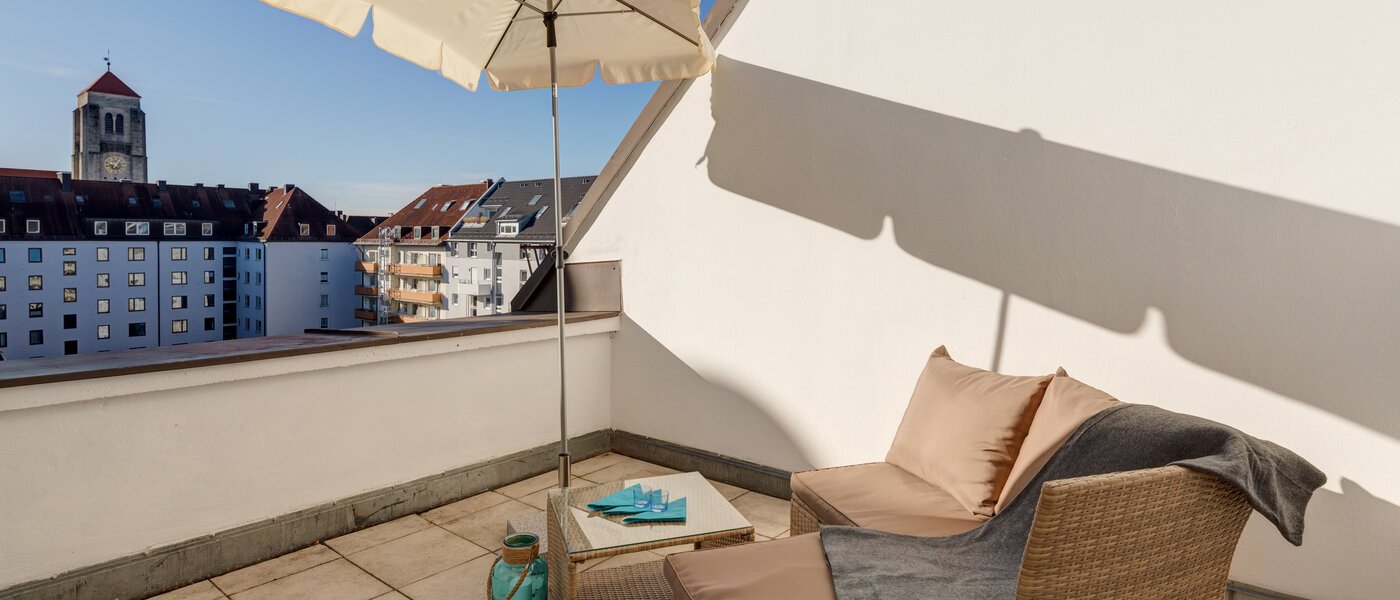 アティック・フラット（屋根裏） München Obergiesing 01 物件からの眺め 11915