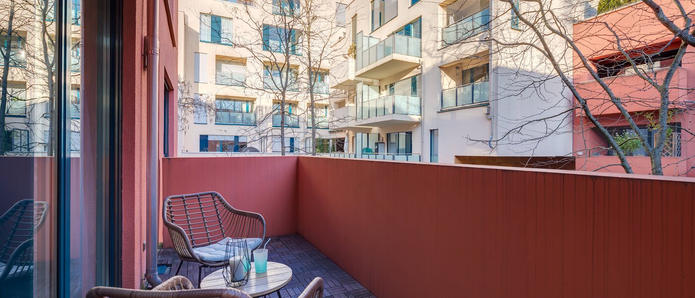 マンション München Schwabing (rechts der Leopoldstraße) 01 ベランダ 11920