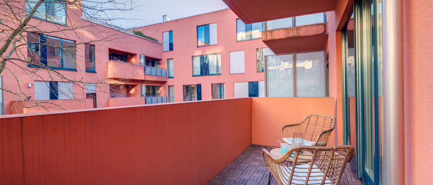 マンション München Schwabing (rechts der Leopoldstraße) 02 ベランダ 11920