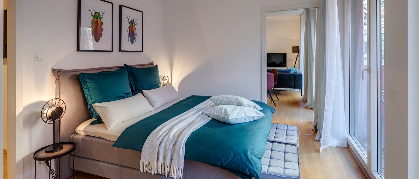 マンション München Schwabing (rechts der Leopoldstraße) 01 寝室 11920