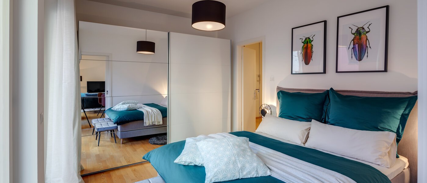 マンション München Schwabing (rechts der Leopoldstraße) 02 寝室 11920