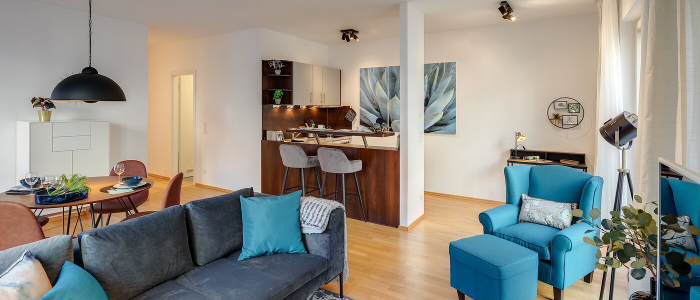 マンション München Schwabing (rechts der Leopoldstraße) 02 リビングエリア 11920