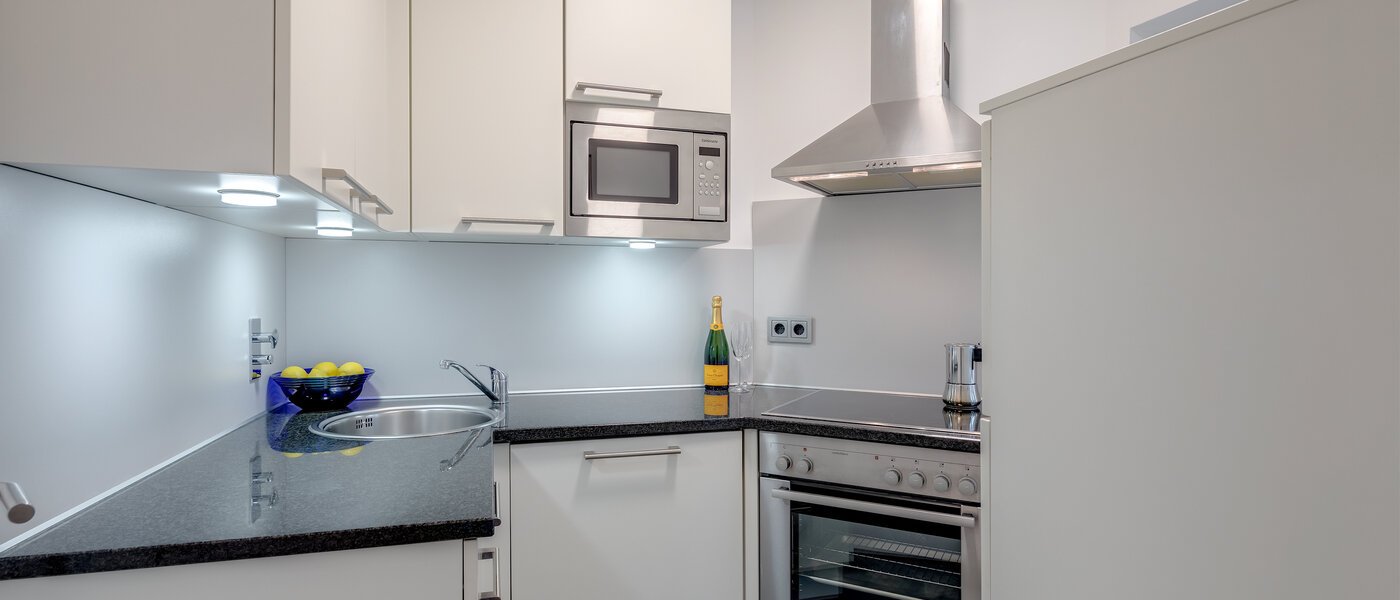 メゾネット・マンション（複数階にわたるマンション） München Schwabing-West (rund um den Hohenzollernplatz) 01 キッチン 11944