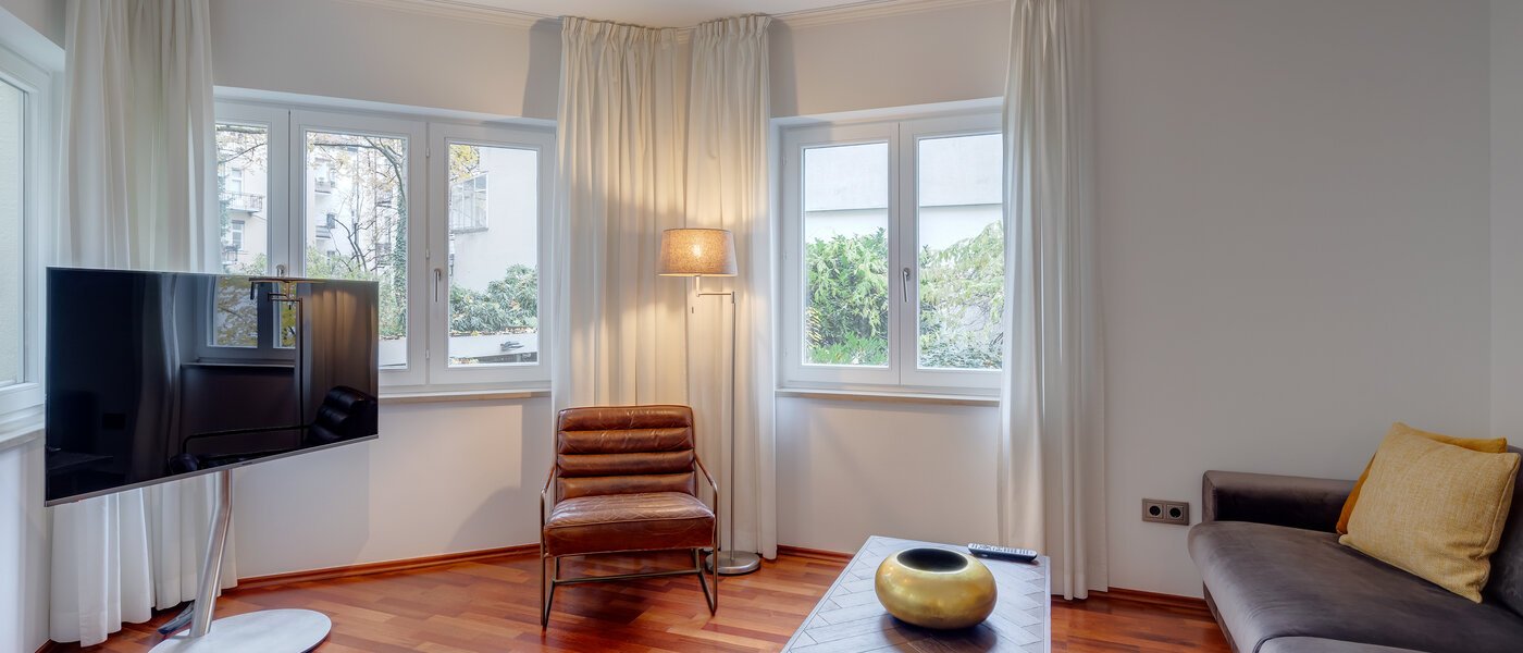 メゾネット・マンション（複数階にわたるマンション） München Schwabing-West (rund um den Hohenzollernplatz) 04 リビングエリア 11944