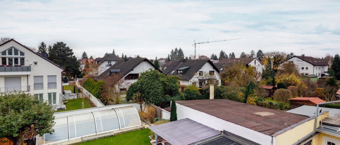 アティック・フラット（屋根裏） München Lerchenau 02 物件からの眺め 11948