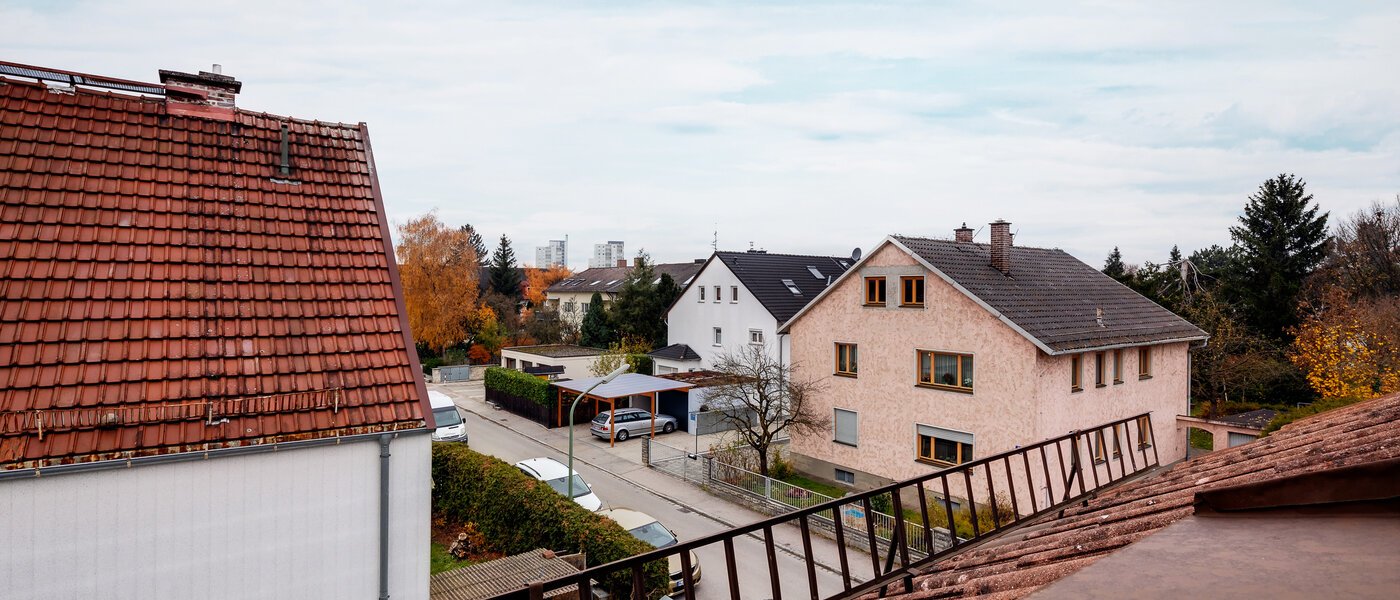 アティック・フラット（屋根裏） München Lerchenau 04 物件からの眺め 11948