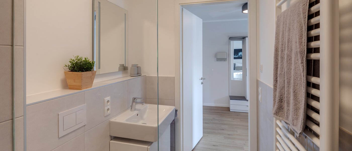 アパルトマン München Milbertshofen 02 浴室 11965