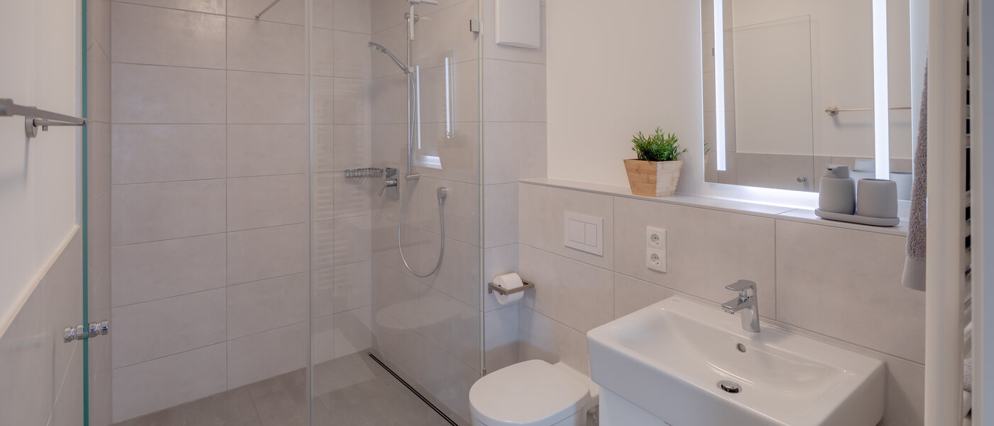 アパルトマン München Milbertshofen 01 浴室 11972