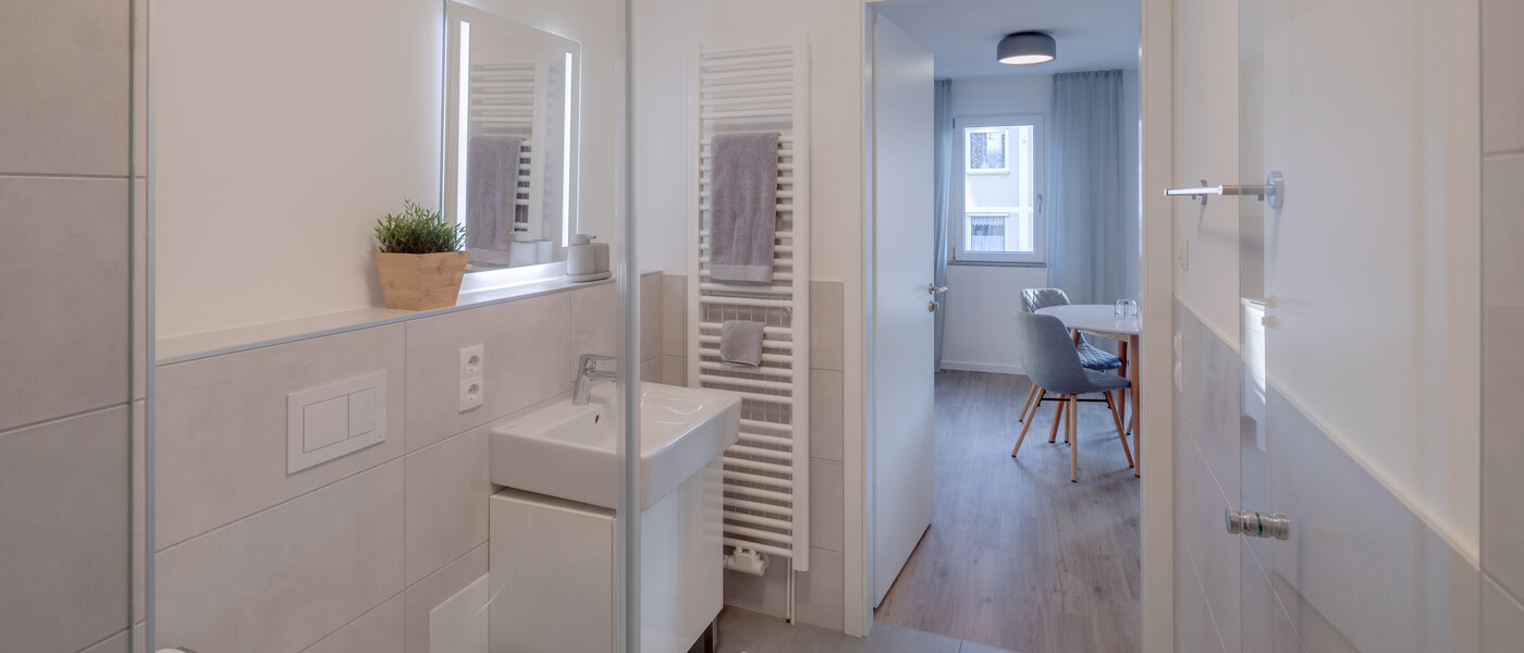 アパルトマン München Milbertshofen 02 浴室 11972