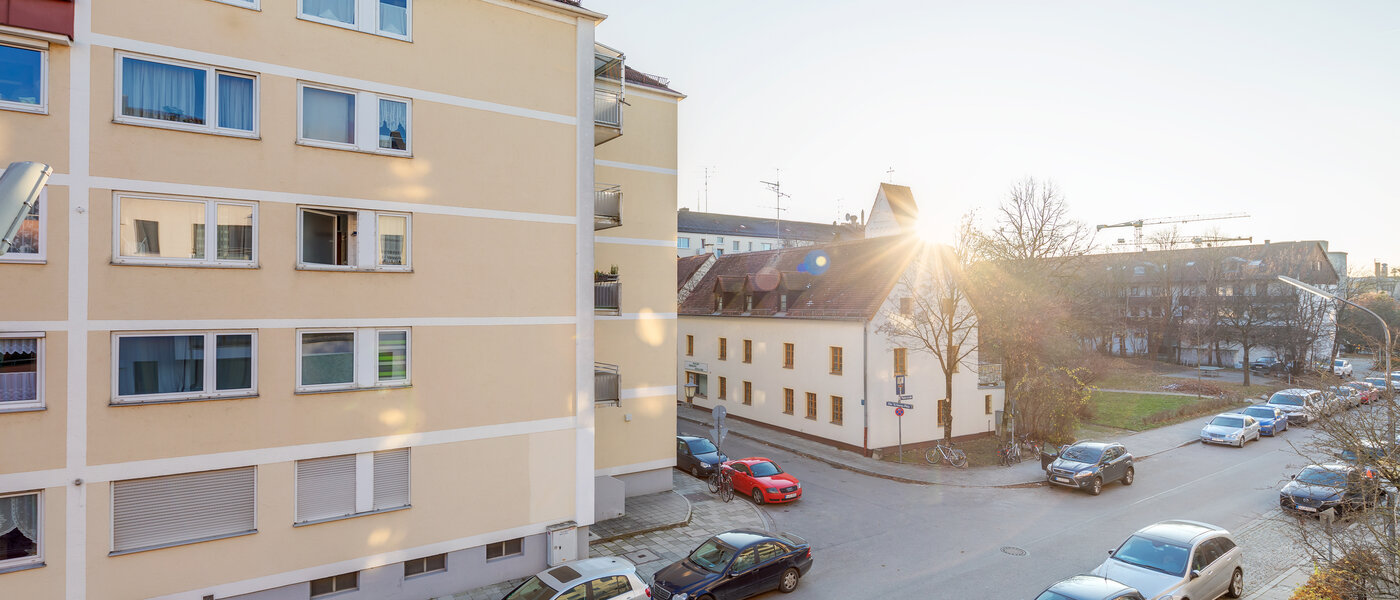 アパルトマン München Milbertshofen 02 物件からの眺め 11972