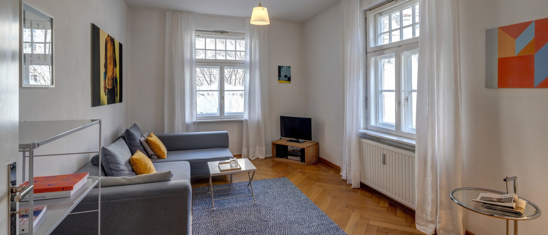 マンション München Haidhausen 01 リビングルーム 12036