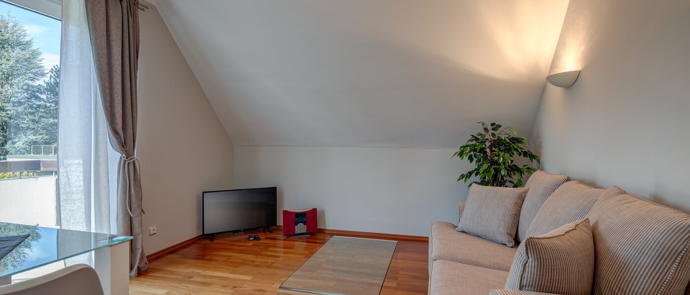 アティック・フラット（屋根裏） München Oberföhring 03 リビングルーム 1205