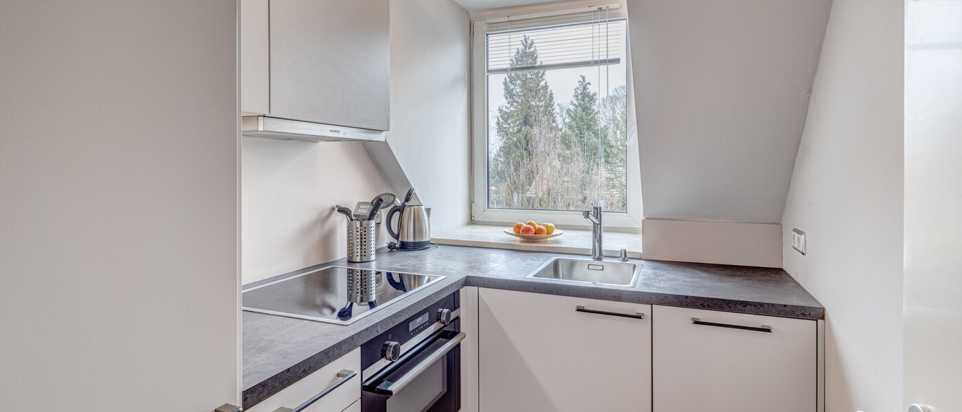 アティック・フラット（屋根裏） München Oberföhring 01 キッチン 1206