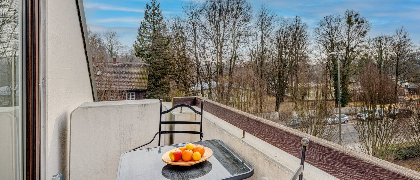 アティック・フラット（屋根裏） München Oberföhring 02 物件からの眺め 1206