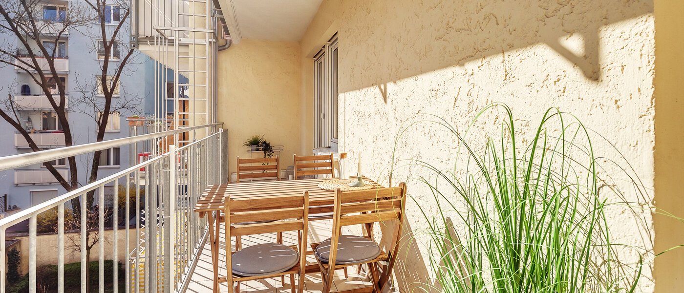 マンション München Schwabing 04 ベランダ 12071